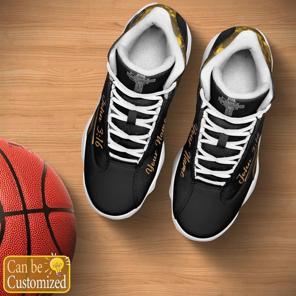Jesus Twinkel John 316 Custom Name Jd13 Shoes For Man And Women, Christian Basketball Shoes, Gifts For Christian, God Shoes