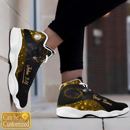 Jesus Twinkel John 316 Custom Name Jd13 Shoes For Man And Women, Christian Basketball Shoes, Gifts For Christian, God Shoes