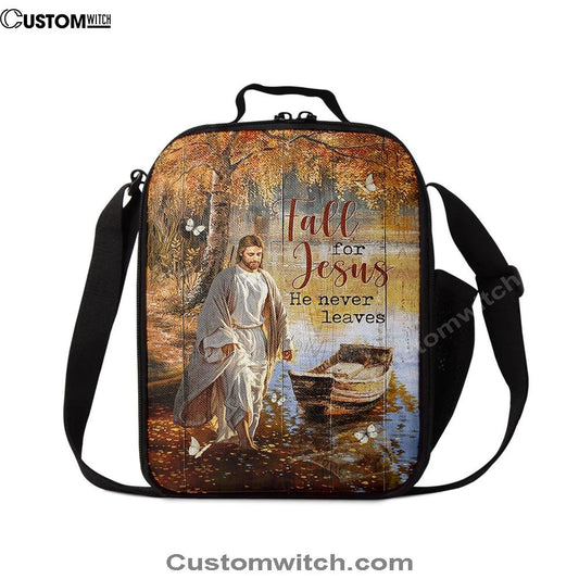 Jesus Walking On The Water Beautiful Lake Lunch Bag, Christian Lunch Box For School, Picnic