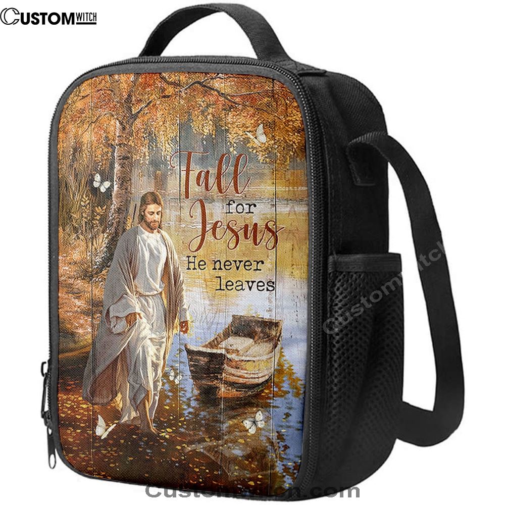 Jesus Walking On The Water Beautiful Lake Lunch Bag, Christian Lunch Box For School, Picnic