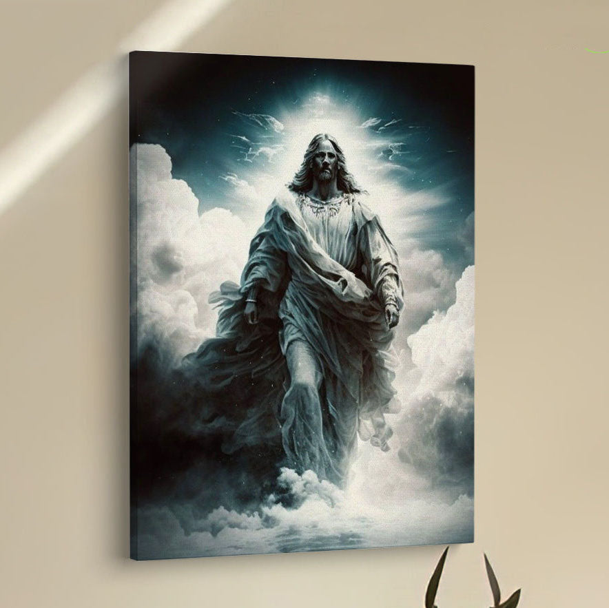 Jesus Walks On Water Canvas Pictures - Christian Wall Art - Jesus Canvas Art