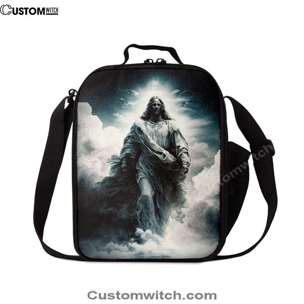 Jesus Walks On Water Lunch Bag, Christian Lunch Bag, Christian Lunch Box For School, Picnic