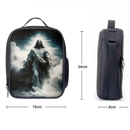 Jesus Walks On Water Lunch Bag, Christian Lunch Bag, Christian Lunch Box For School, Picnic