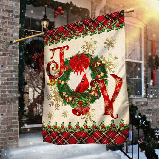 Joy To The World Christmas Flag, Christmas Garden Flag, Home Decor Accessories, Christmas Outdoor Decor Ideas