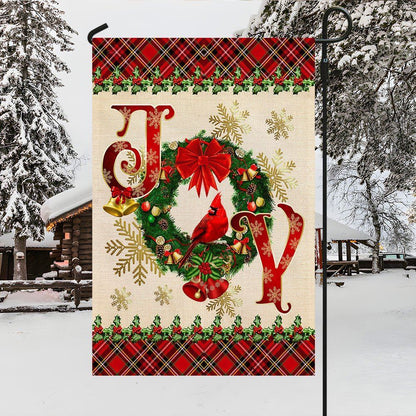 Joy To The World Christmas Flag, Christmas Garden Flag, Home Decor Accessories, Christmas Outdoor Decor Ideas
