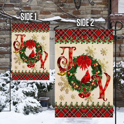 Joy To The World Christmas Flag, Christmas Garden Flag, Home Decor Accessories, Christmas Outdoor Decor Ideas