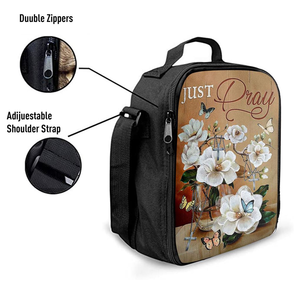 Just Breathe Lunch Bags, Christian Lunch Box For School, Picnic