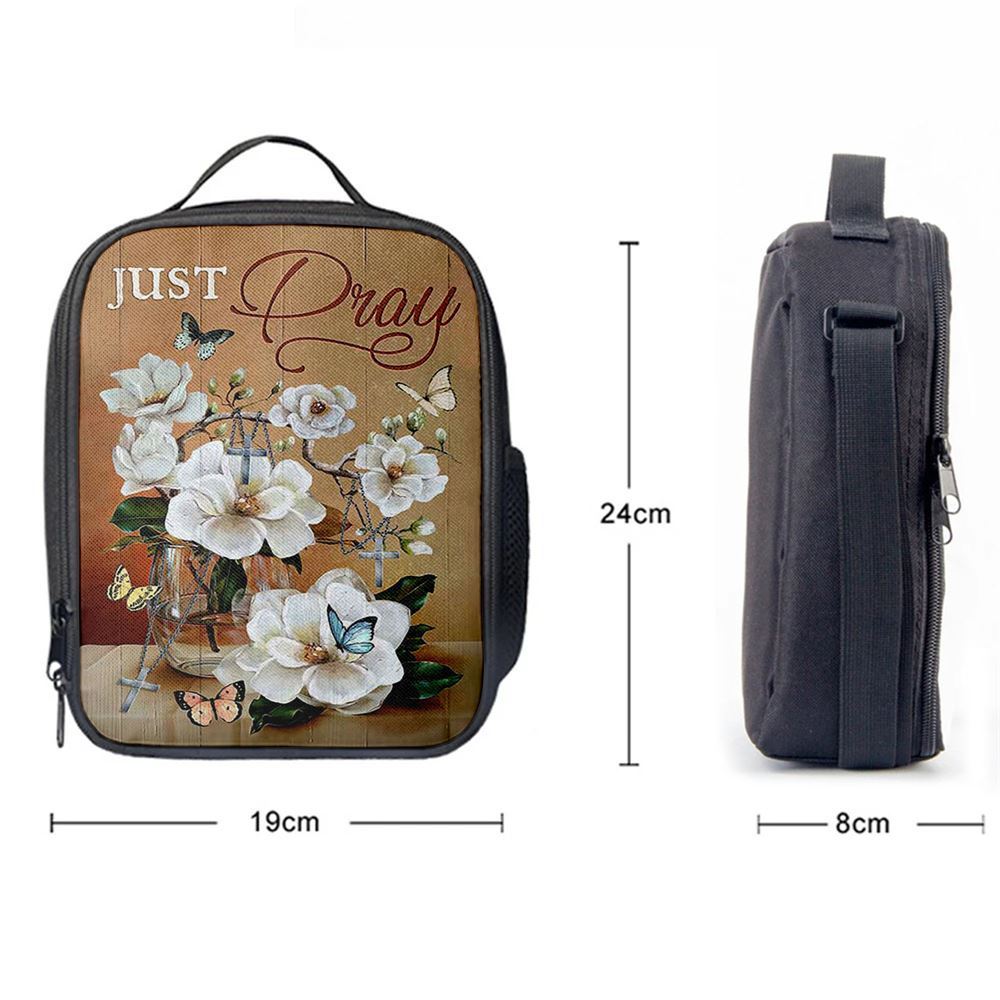 Just Breathe Lunch Bags, Christian Lunch Box For School, Picnic