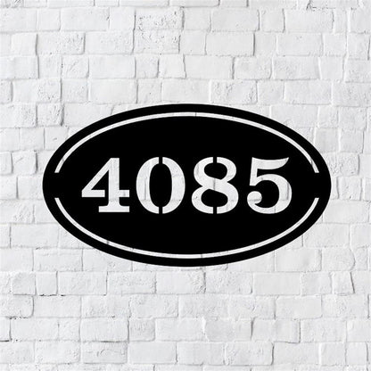 LED Address Metal Art Sign, Light Up Address Plaque Sign, Address Sign, Wall Metal Sign, Home Decor Sign, Anniversary Gift, Wall Decoration Art