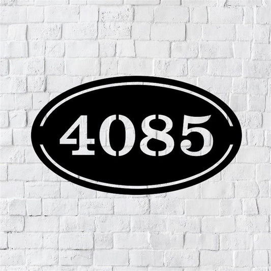 LED Address Metal Art Sign, Light Up Address Plaque Sign, Address Sign, Wall Metal Sign, Home Decor Sign, Anniversary Gift, Wall Decoration Art