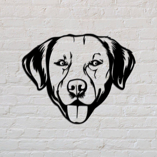 Labrador Garden Stake Metal Sign, Anniversary Gift, Dog Wall Decor, Dog Wall Art, Home Decor Sign