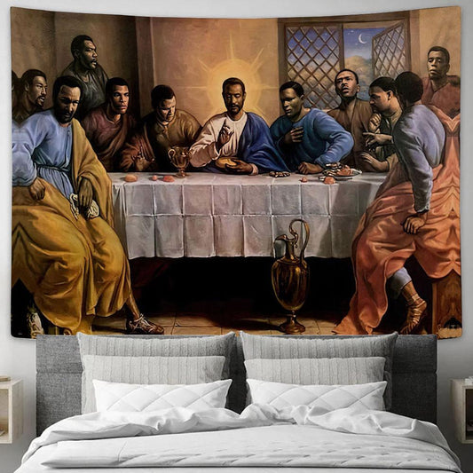 Last Supper Canvas Wall Art 5 - Jesus Canvas - Christian Wall Art - Jesus Wall Decor_9425 2