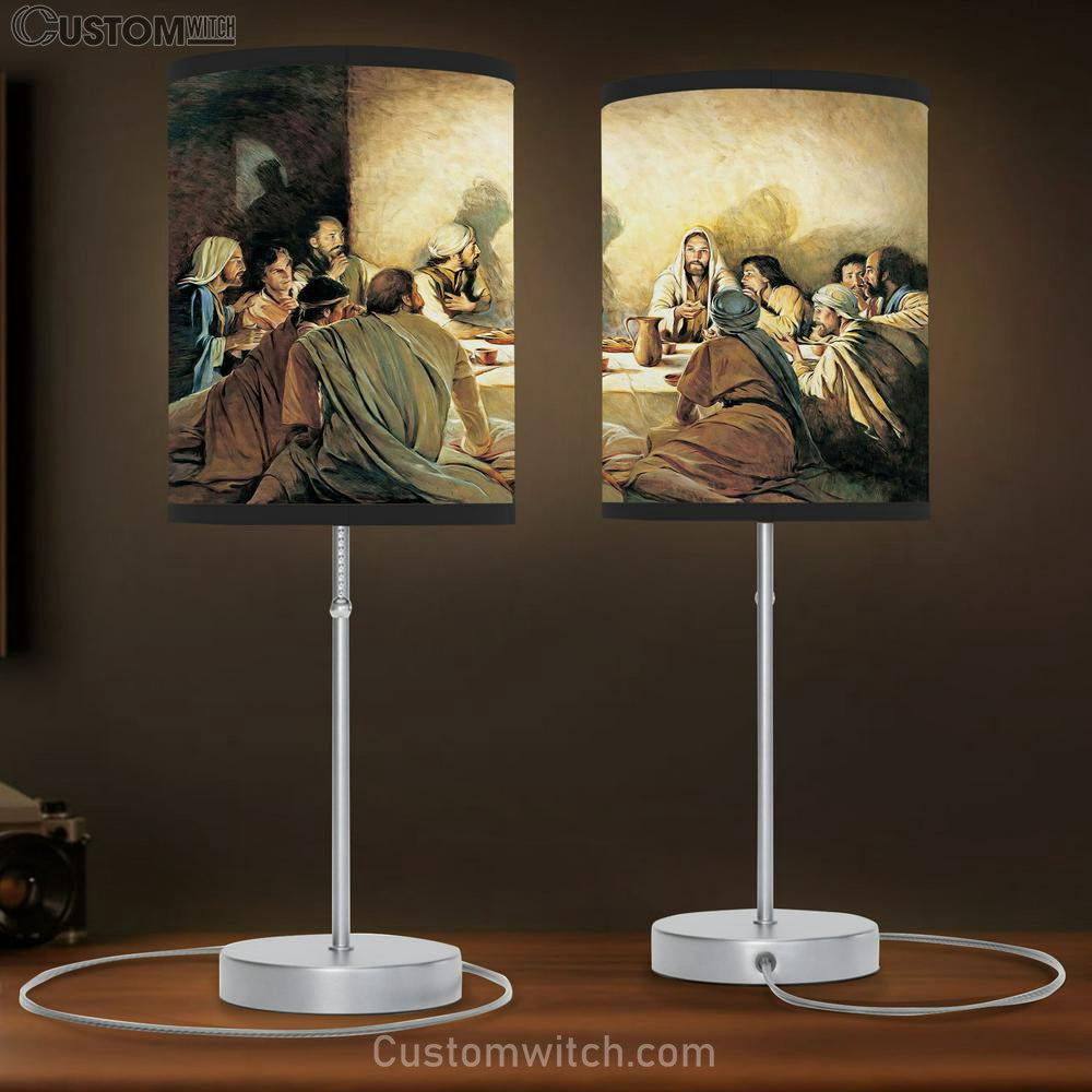 Last Supper Table Lamb Gift 8 - Jesus Table Lamb - Christian Lamb Gift - Jesus Bedroom Decor