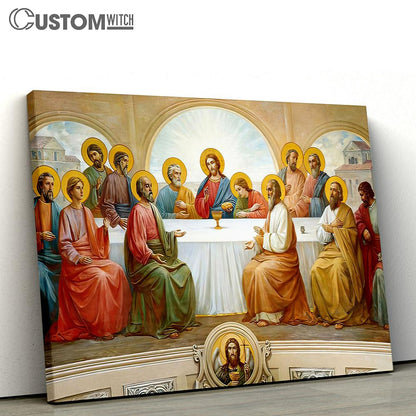 Last Supper Wall Art 7 - Jesus Canvas - Christian Wall Art - Jesus Wall Decor