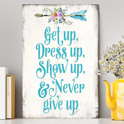 Light Blue Boho Wall Art- Encouragement Gifts For Women - Bohemian Motivational Wall Decor