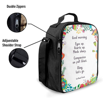 Lin-Manuel Miranda Good Morning Lunch Bag - Motivational Lunch Bag - Gift For Her, Wife