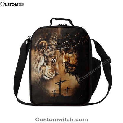 Lion Of Judah Lunch Bag - Lion Lunch Bag, Bible Verse Lunch Bag For Men And Women