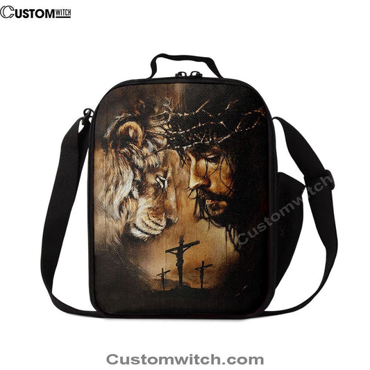 Lion Of Judah Lunch Bag - Lion Lunch Bag, Bible Verse Lunch Bag For Men And Women