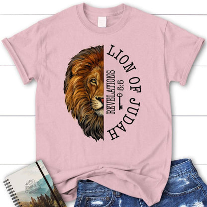 Lion Of Judah Revelation 55 T Shirt, Blessed T Shirt, Bible T shirt, T shirt Women