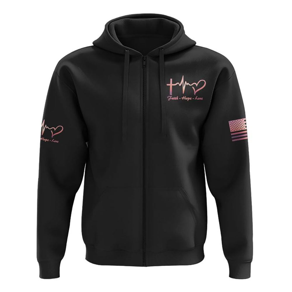 Love Beach Sunset All Over Print 3D Hoodie, Christian Hoodie, Christian Sweatshirt, Bible Verse Shirt