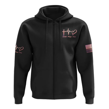 Love Beach Sunset All Over Print 3D Hoodie, Christian Hoodie, Christian Sweatshirt, Bible Verse Shirt