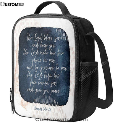 May The Lord Bless You And Keep You - Lunch Bag, Bible Verse Lunch Bag For Men And Women