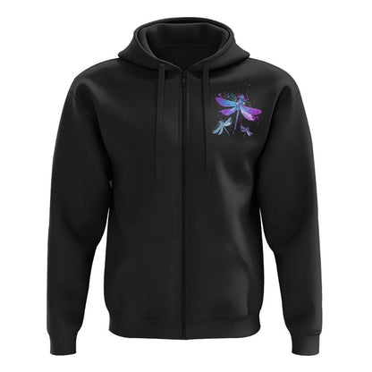 May There Be An Angel By Your Side Dragonfly Watercolor All Over Print 3D Hoodie, Christian Hoodie, Christian Sweatshirt, Bible Verse Shirt