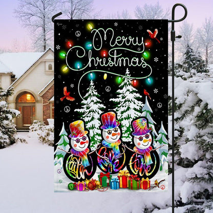 Merry Christmas Flag Faith Hope Love Flag, Christmas Garden Flag, Home Decor Accessories, Christmas Outdoor Decor Ideas