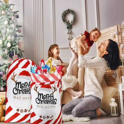Merry Christmas Mail Service Sack, Gift For Chidren, Christmas Bag Gift, Christmas Gift 2023