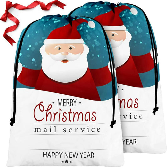Merry Christmas Santa Claus Print  Christmas Sack, Gift For Chidren, Christmas Bag Gift, Christmas Gift 2023