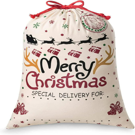 Merry Christmas Santa Sacks, Gift For Chidren, Christmas Bag Gift, Christmas Gift 2023