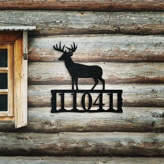 Metal Address Sign, Cavalier King Charles Spainel, house Numbers, Metal Address Plaque For House Address Number Metal Address Sign House