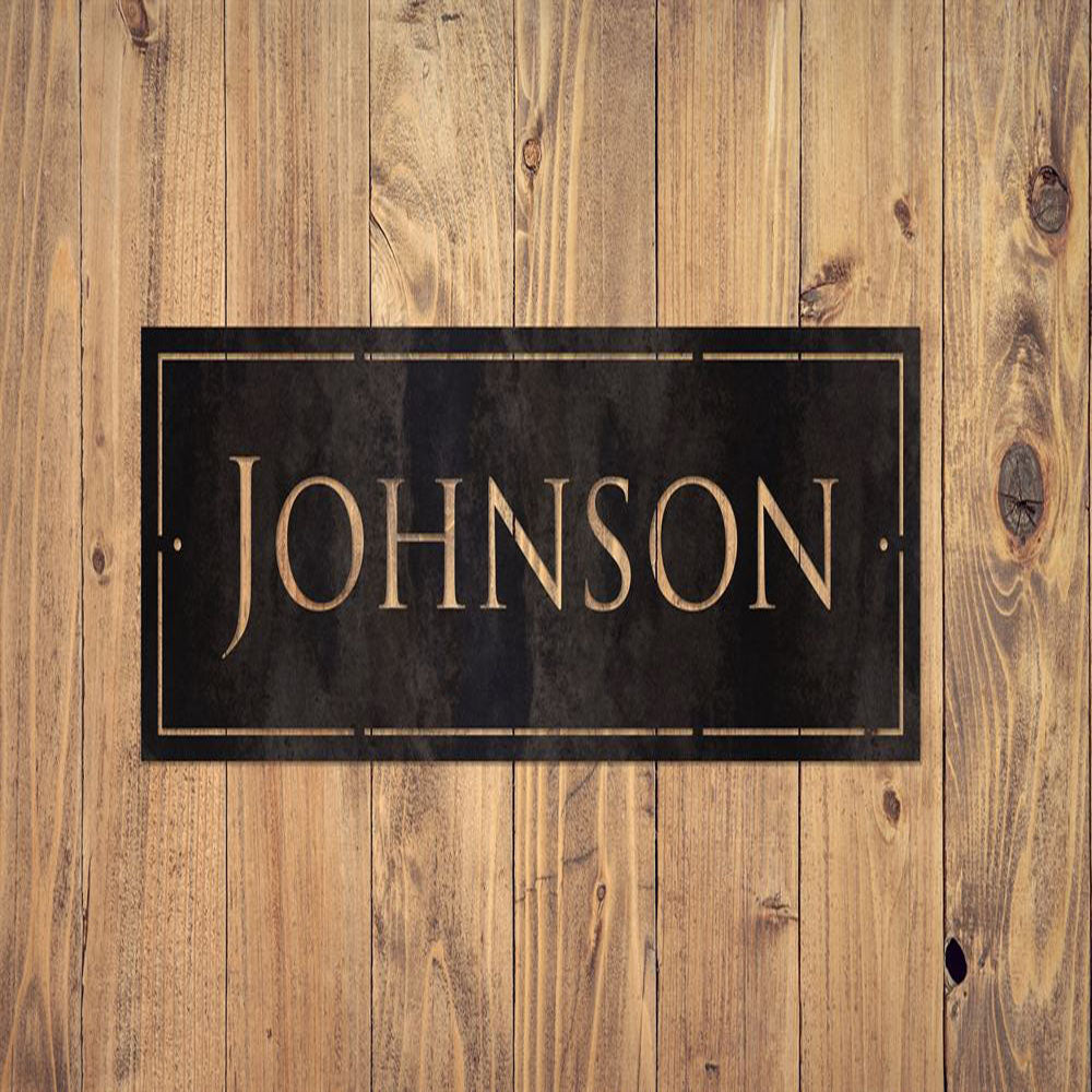 Metal Address Sign, Cut Metal Sign, Wedding Gift, Wall Metal Sign, Home Decor Sign, Anniversary Gift, Wall Decoration Art