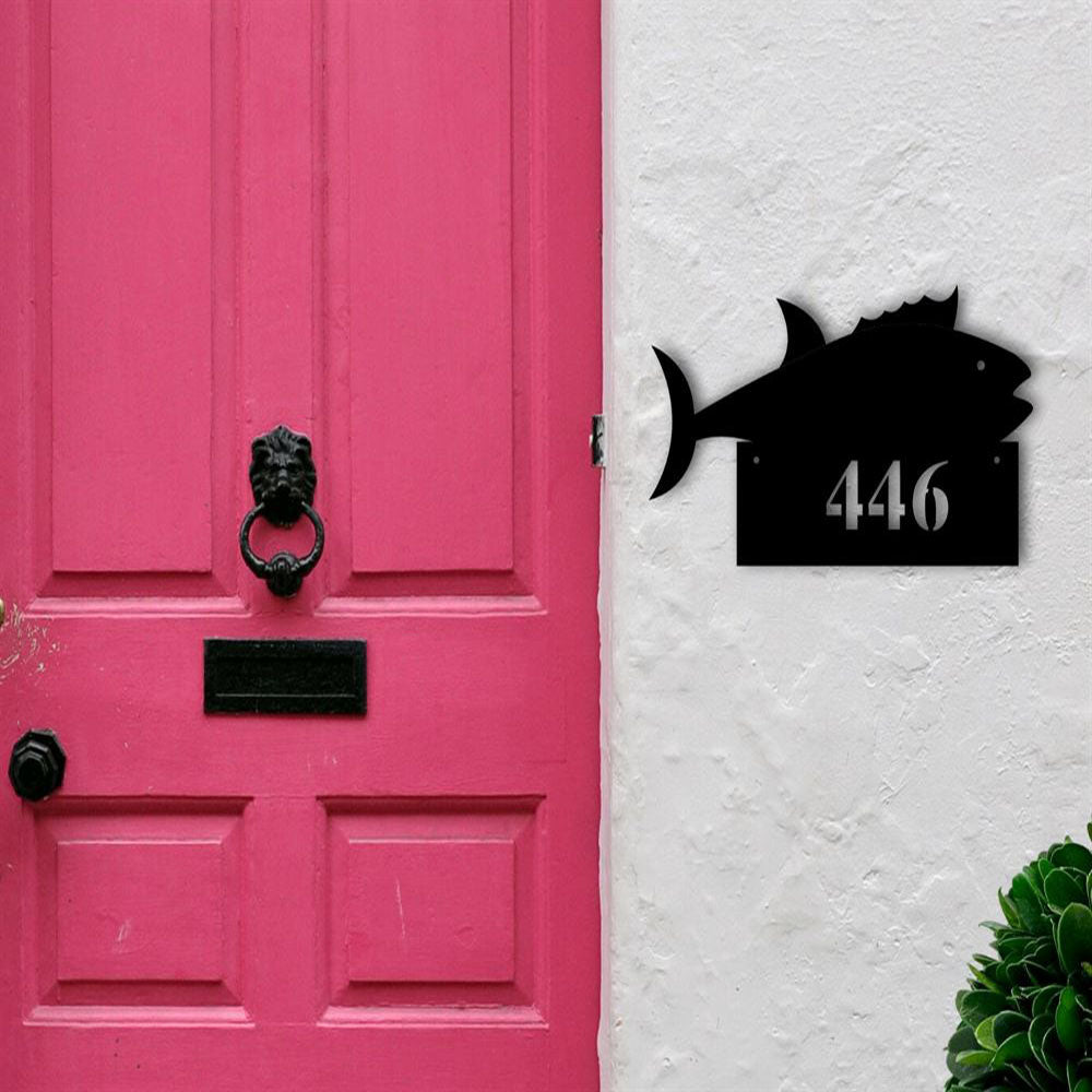 Metal Address Sign, Deer Address Sign Deer Sign Address Plaque Metal Address Signs Custom Address Signs Outdoor House Number Signs Cut Metal