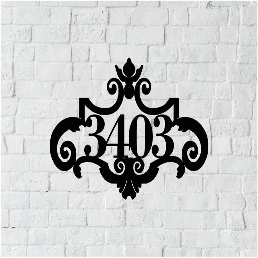 Metal Address Sign, Giraffe Address Sign Giraffe Metal Sign Metal Animal Sign Giraffe Decor Address Signs House Number Plaque Address Plaque