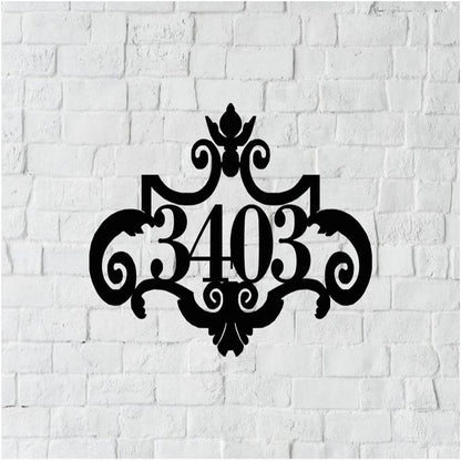 Metal Address Sign, Giraffe Address Sign Giraffe Metal Sign Metal Animal Sign Giraffe Decor Address Signs House Number Plaque Address Plaque