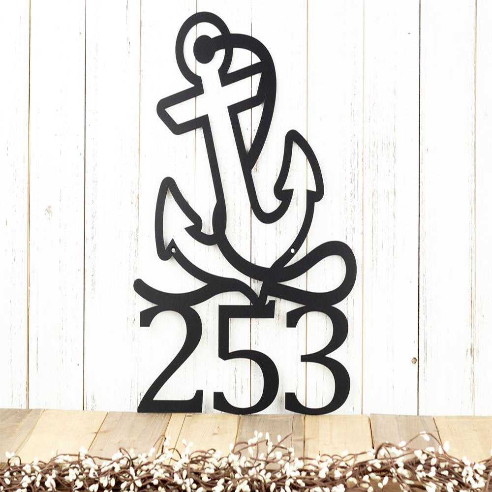 Metal Address Sign, Home Address Sign Custom Address Sign French Home Decor Personalized Address Sign Fleur De Lis Front Porch Decor Metal