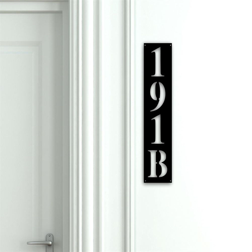 Metal Address Sign, House Number Plaque Address Plaque House Number Metal Address Sign Front Porch Decor Porch Signs Metal Signs House