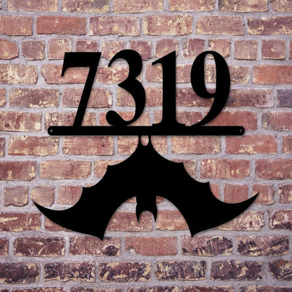 Metal Address Sign, House Number Plaque Modern House Numbers Metal Address Sign Address Plaque Personalized Street Sign House Number Sign