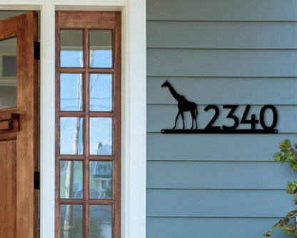 Metal Address Sign, House Numbers, Horse Jockey Metal Address Plaque For House Address Number Metal Horse Address Sign House Numbers Front