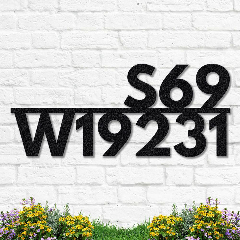 Metal Address Sign, House Numbers House Number Plaque Address Plaque Address Sign Custom Metal Sign House Number Metal House Numbers