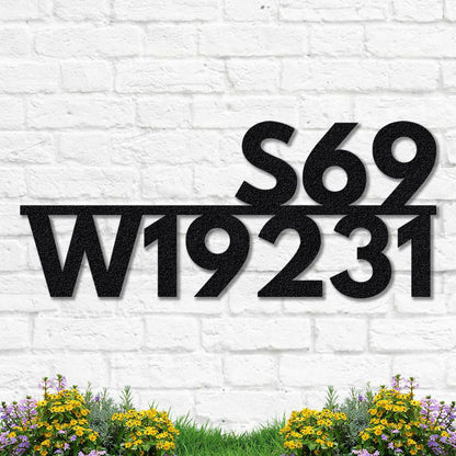 Metal Address Sign, House Numbers House Number Plaque Address Plaque Address Sign Custom Metal Sign House Number Metal House Numbers