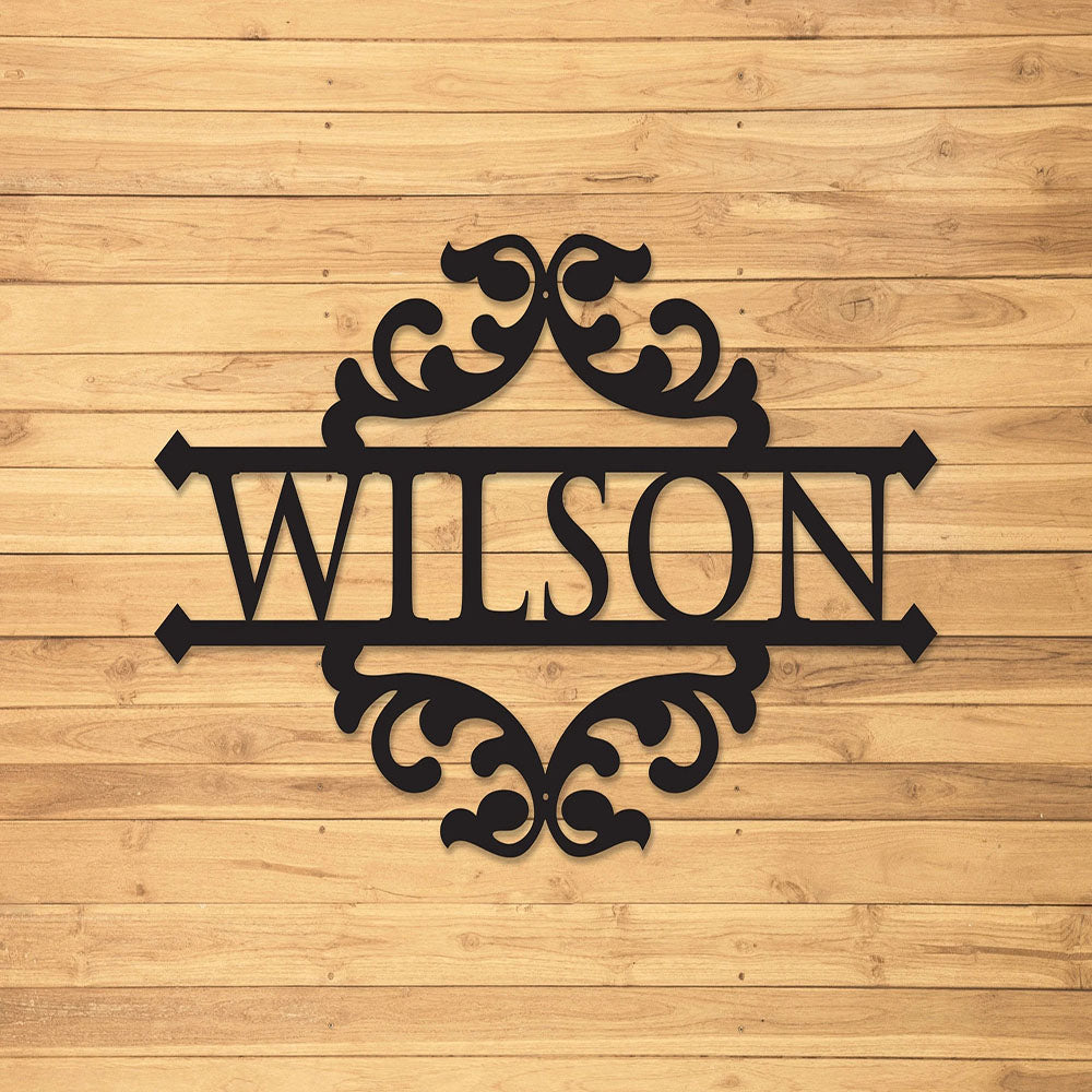 Metal Address Sign, Housewarming Gift, Established Sign, Wall Metal Sign, Home Decor Sign, Anniversary Gift, Wall Decoration Art