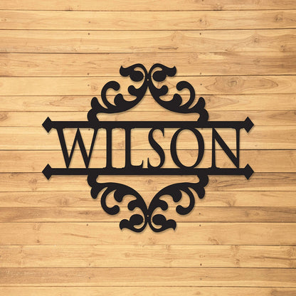 Metal Address Sign, Housewarming Gift, Established Sign, Wall Metal Sign, Home Decor Sign, Anniversary Gift, Wall Decoration Art