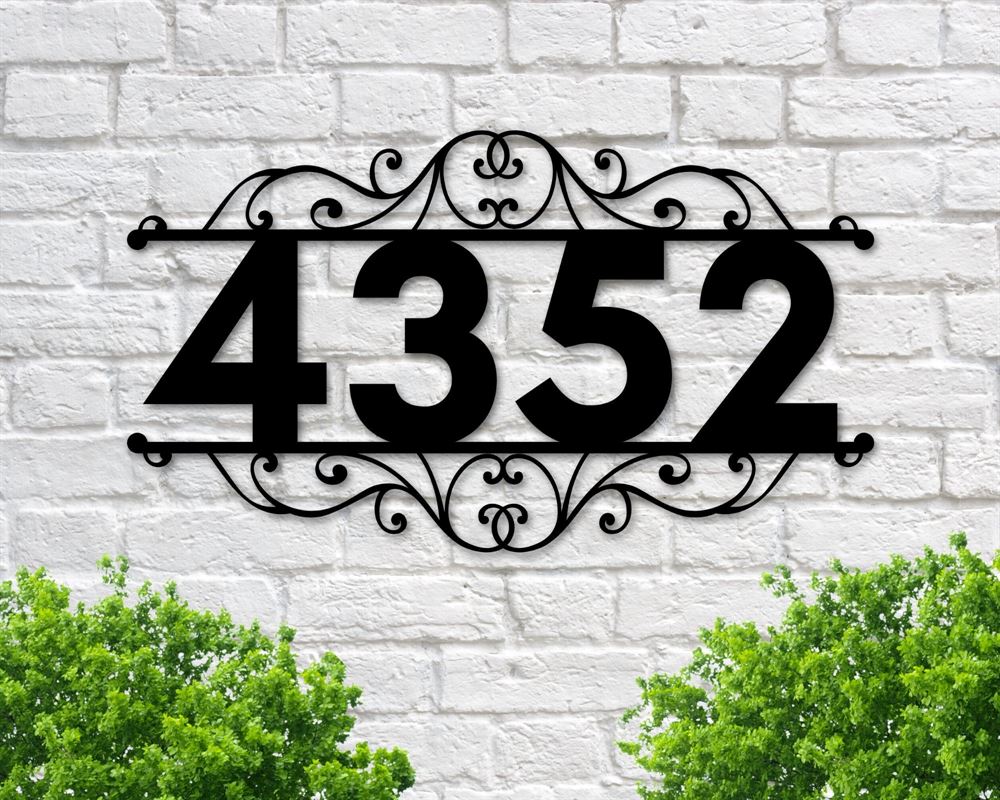 Metal Address Sign, Large Spring Bird With Stakes Address Sign- Plasma Cut Metal Sign Cut Metal Sign Wall Metal Sign
