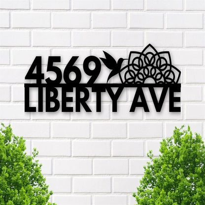 Metal Address Sign, Manatee Address Sign Metal Sign Personalized Address Sign Address Sign Custom Sign Rustic Sign Metal Address Sign Wall