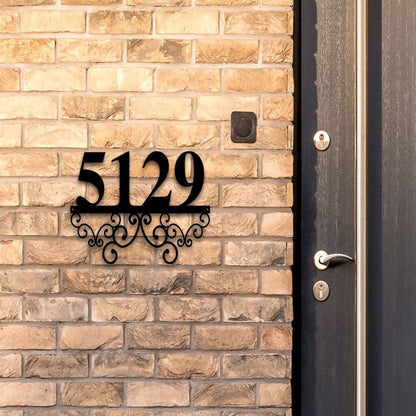 Metal Address Sign, Metal Address Letter Name Sign Last Name Sign Door Hanger Metal Wall Art Personalized Metal Name Sign Front Porch Sign