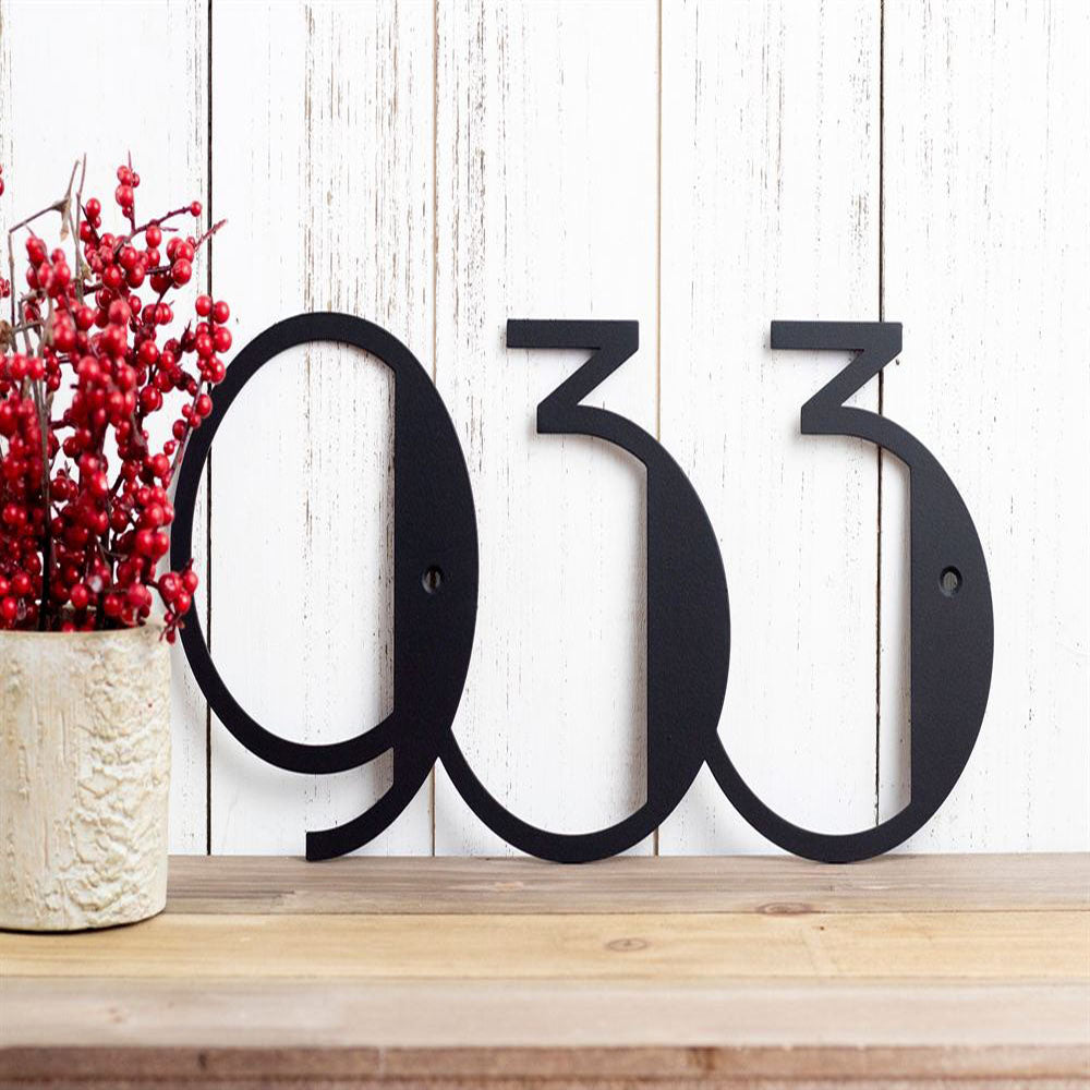 Metal Address Sign, Metal Address Sign Custom Metal Sign House Number Address Plaque Outdoor Address Outdoor House Number Metal Sign House