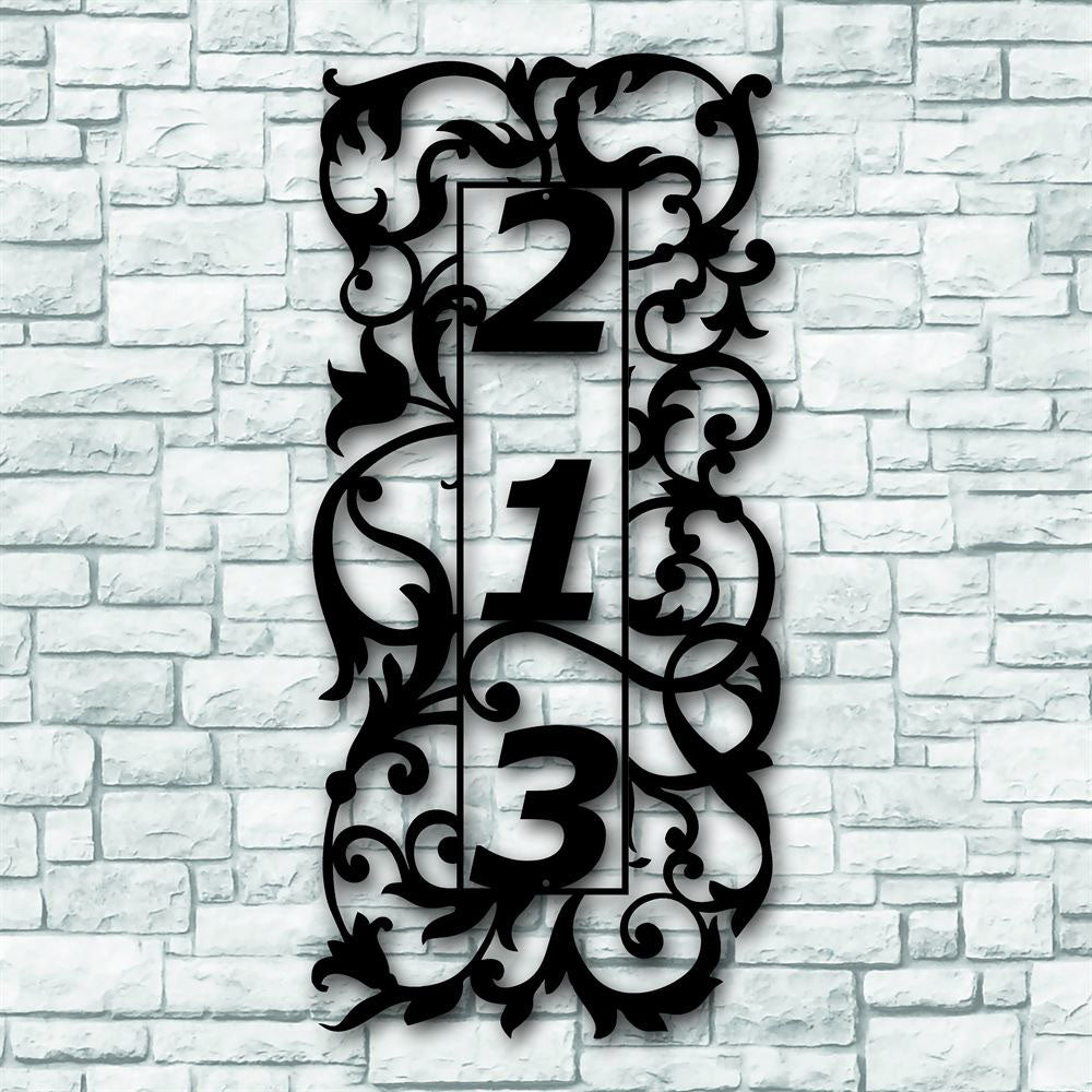 Metal Address Sign, Metal Address Sign For House Custom Metal Address Sign Metal Address Plaque Address Sign Address Numbers Address Plaque