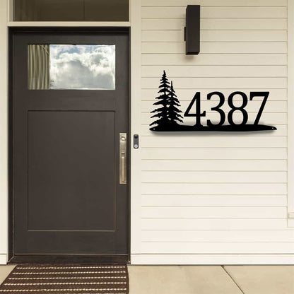 Metal Address Sign, Metal Circle Address Sign, Custom Metal Sign, Outdoor Metal Sign, House Numbers, Address Sign,housewarming Gift